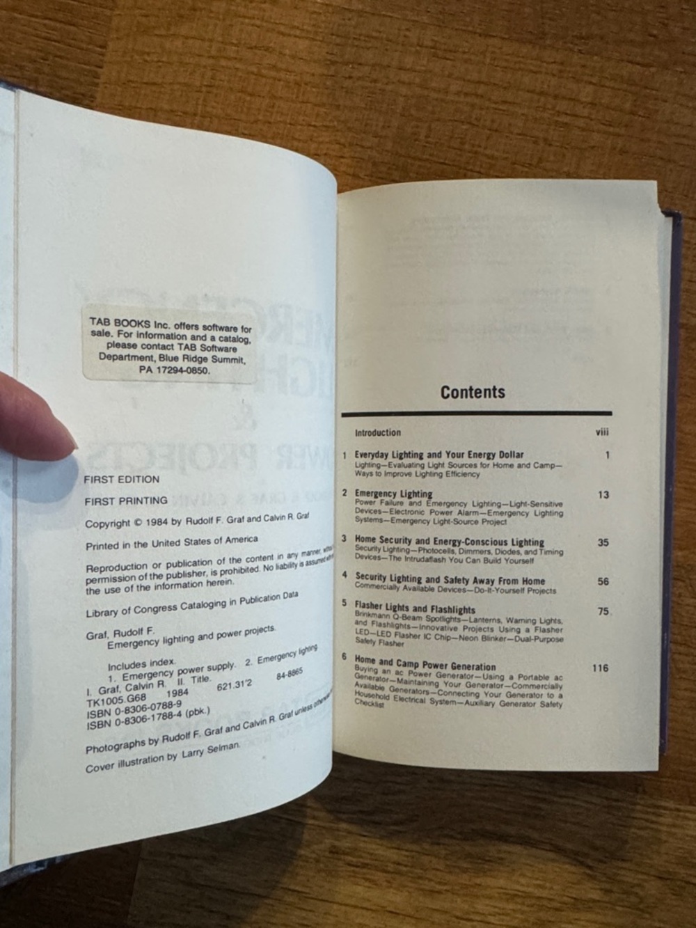 Emergency Lighting & Power Projects - Hardcover - Picture 2 of 3